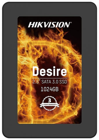 Hikvision 1024GB Internal SSD 2.5" SATA III - Desire(S)/1024G