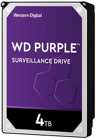 WD Purple 4TB Surveillance Hard Drive  - WD40PURZ - ECS Online Store