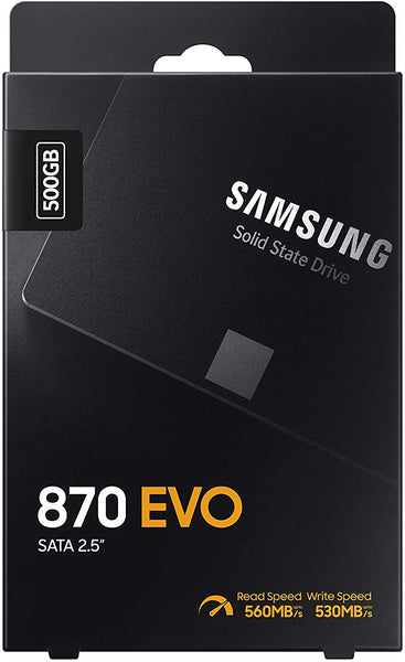 Samsung 2TB 870 EVO 2.5 inches Internal SSD - MZ-77E2T0BW