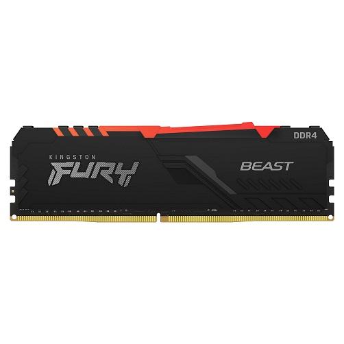 Kingston 8GB Fury Beast RGB DDR4-3600MHz - KF436C17BBA/8G