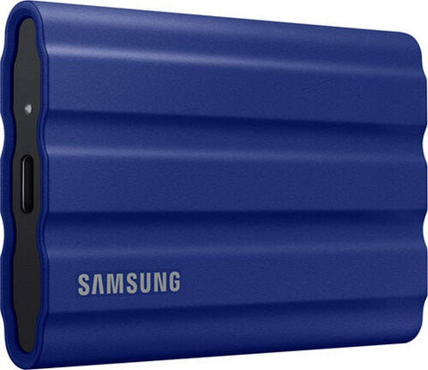 Samsung 2TB T7 Shield USB 3.2 Portable SSD (Blue) - MU-PE2T0R