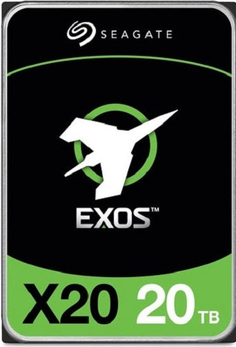 Seagate 20TB Exos X20 Internal HDD SATA 3.5 Inch - ST20000NM007D