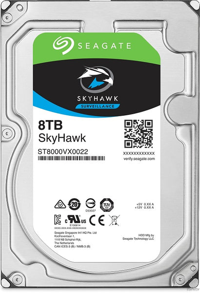 Seagate 8TB SkyHawk SATA III 3.5" Internal Surveillance Hard Drive - ST8000VX004 - ECS Online Store