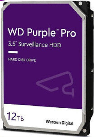 WD Purple Pro 12TB Surveillance Hard Drive  - WD121PURP