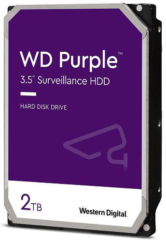 WD Purple 2TB Surveillance Hard Drive  - WD22PURZ