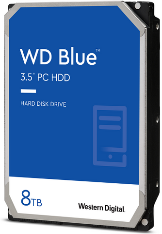 WD Blue 8TB SATA Desktop 3.5" Hard Drive - WD80EAZZ